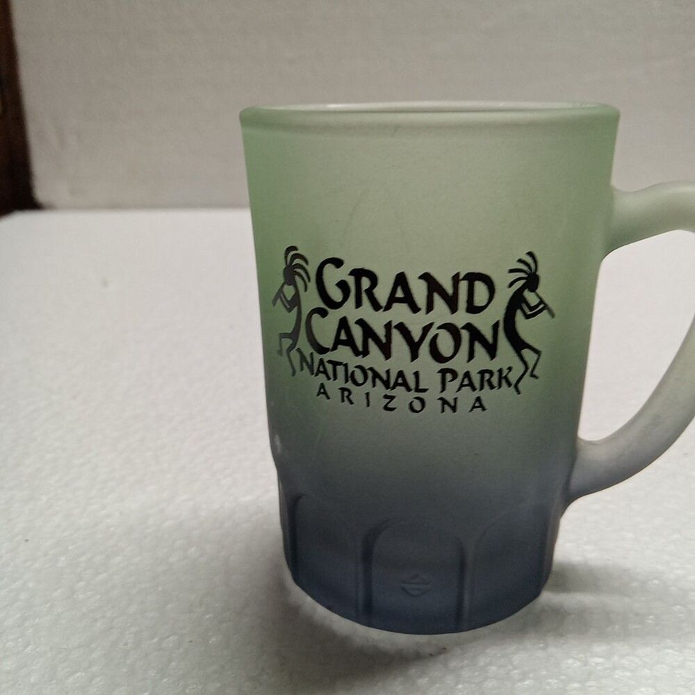 Grand Canyon National  Park Arizona Green Shot Glass